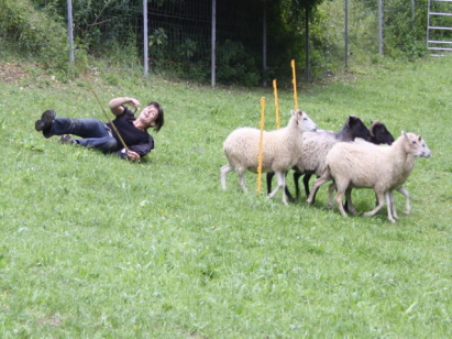 Christiane zeigt Einsatz!