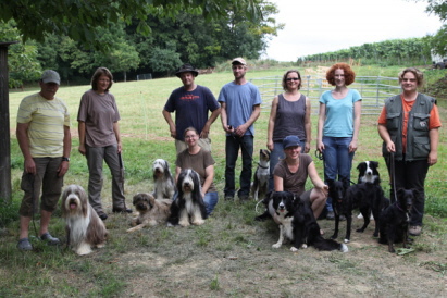 Bernd, Sabine, André, Sanne, Wolfgang, Gesche, Sybille, Sabine und Bianca